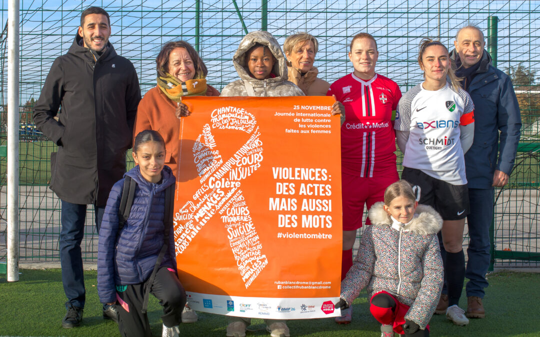 L’Olympique de Valence s’associe à Valence Romans Agglo pour sensibiliser l’opinion sur les Violences faites aux femmes