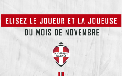 Elisez le joueur/la joueuse du mois de Novembre