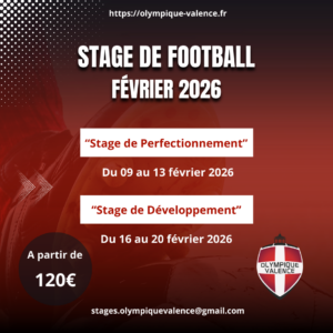 Stage de Football Février 2026