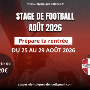 Stage de Football Aout 2025