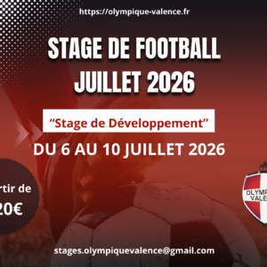 Stage de Football Juillet 2026